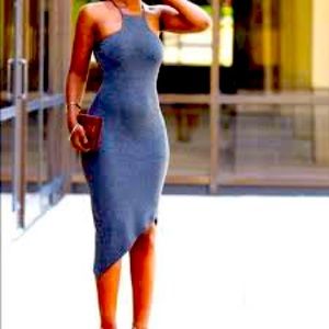 Express asymmetrical dress